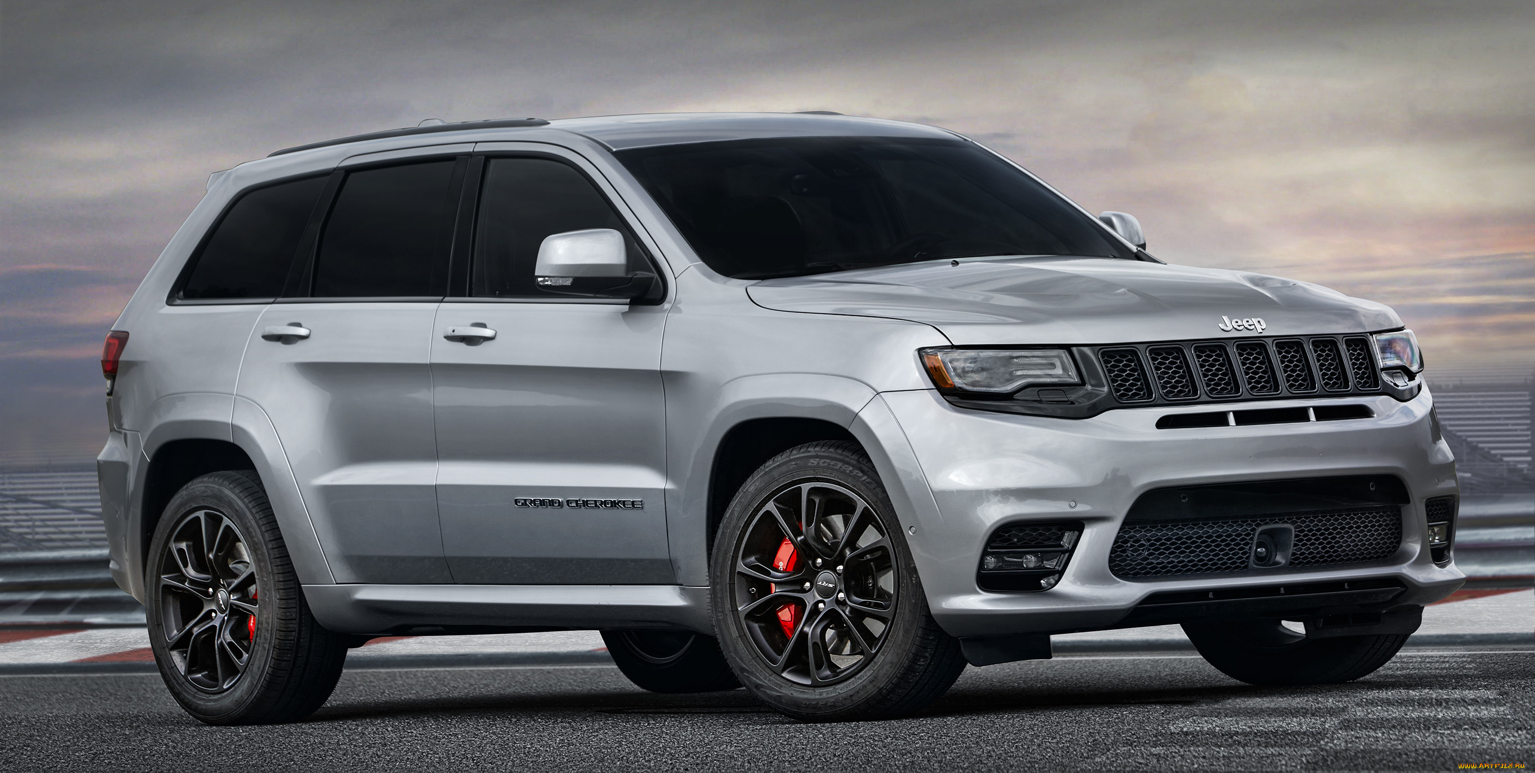, jeep, 2017, grand, cherokee, srt